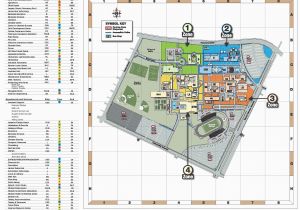 California State University Long Beach Map Map California California University Pa Campus Map with State