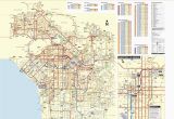 California State University northridge Map June 2016 Bus and Rail System Maps
