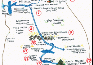 California State Water Project Map the Journey Your Water Takes Las Virgenes Municipal Water District