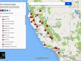 California Statewide Fire Map Map California Map Current California Wildfires California List Of