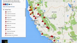 California Statewide Fire Map Map California Map Current California Wildfires California List Of