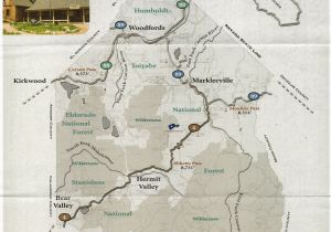 California Valleys Map Alpine County Map Alpine is Californias Least Populated County