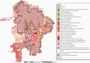 California Vegetation Map File Nps Pinnacles Vegetation Map Gif Wikimedia Commons