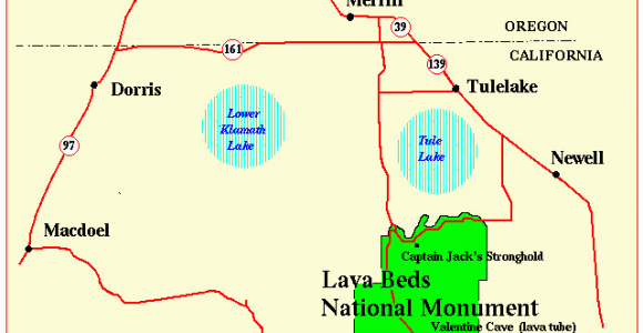 California Volcanoes Map File Map Of the Lava Beds Nm area Png Wikimedia Commons