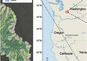 California Watershed Map A Tuolumne River Watershed Ca B Locations Of Tuolumne River