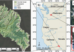 California Watershed Map A Tuolumne River Watershed Ca B Locations Of Tuolumne River