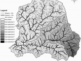 California Watershed Map Map Of the Upper Noyo River Basin Mendocino County northern