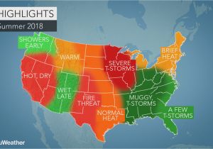 California Weather Map Temperature 2018 Us Summer forecast Early Tropical Threat May Eye south Severe