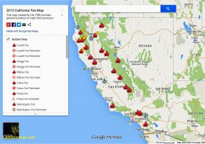 California Wild Fire Map Map Of Current California Wildfires Elegant California Zip Map