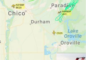 California Wildfire Map 2014 Wildfire Burns Into Paradise California forcing Evacuations