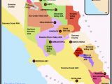 California Wine Appellation Map California Wine Map Quentin Sadler S Wine Page