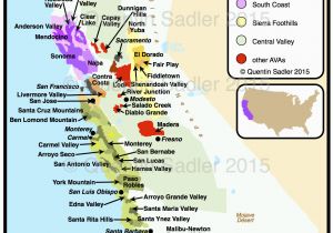 California Wine Map Pdf California Quentin Sadler S Wine Page