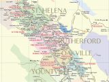 California Wine Region Map Napa County Map Lovely Map northern California Coastal Cities
