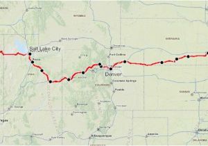California Zephyr Route Map Food Items From All Major Stops Maps Pinterest California