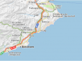 Calpe Spain Map Map Of Calp Michelin Calp Map Viamichelin