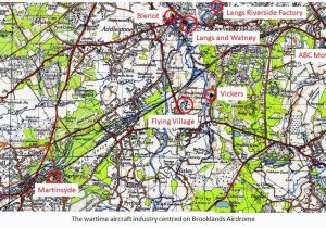 Camberley England Map Martin Stilwell Surrey In the Great War