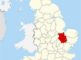 Cambridge On A Map Of England Cambridgeshire Vicipeid