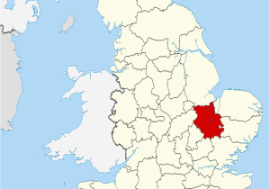 Cambridge On A Map Of England Cambridgeshire Vicipeid