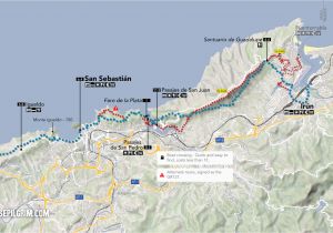 Camino De Santiago Frances Route Map Der Camino Del norte Im Baskenland Wise Pilgrim Guidebooks