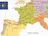 Camino De Santiago Frances Route Map the Many Routes Of the Camino De Santiago