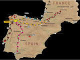 Camino Frances Map Route Pin Od andree A Na Podra A E Podra A E