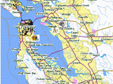 Campbell California Map Map Of San Francisco California Bay area