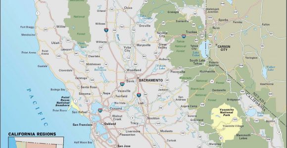 Camping California Coast Map Detailed Map California Awesome Map Od California Our Worldmaps