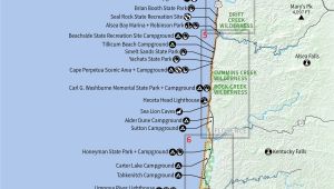 Camping oregon Coast Map northern California southern oregon Map Reference 10 Beautiful