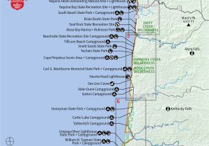 Camping oregon Coast Map northern California southern oregon Map Reference 10 Beautiful