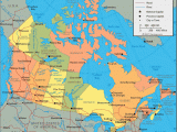 Canada America Border Map Canada Map and Satellite Image