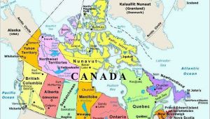 Canada Bodies Of Water Map Map Of Canada with Capital Cities and Bodies Of Water thats