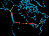 Canada Border Crossings Map Canada United States Border Wikipedia