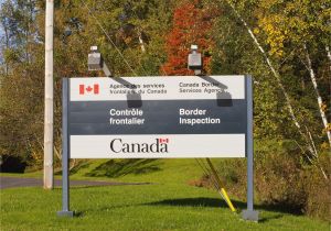 Canada Border Crossings Map Niagara Falls Border Crossings