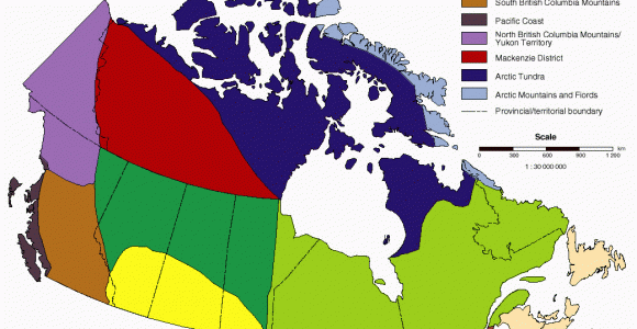 Canada Climate Zone Map Map Of Climate Regions In Canada Physical Geography Ontario Map