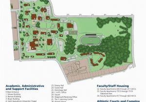 Canada College Campus Map Saint Augustine S University