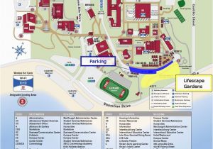 Canada College Campus Map Sbcc Campus Map Santa Barbara City College Sbcc Santa