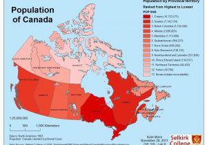 Canada Density Population Map Detailed Population Map Of Canada Google Search Grade 3 social