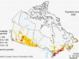 Canada Density Population Map Population Density Map Georgia California Population Density Map