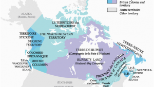 Canada East and Canada West Map Canadian Geographic Historical Maps