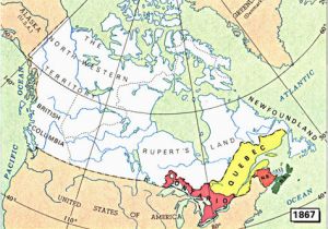 Canada East and Canada West Map Maps 1667 1999 Library and Archives Canada