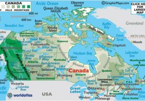 Canada Elevation Map Us Altitude Map Climatejourney org