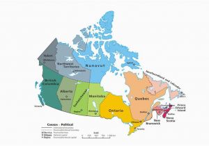 Canada First Nations Map Canadian Provinces and the Confederation