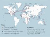 Canada Flu Map Mapping the Outbreak 1918 Spanish Flu Epidemic Flu