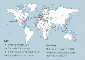 Canada Flu Map Mapping the Outbreak 1918 Spanish Flu Epidemic Flu