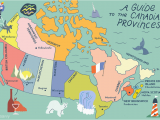 Canada French Speaking Map Guide to Canadian Provinces and Territories