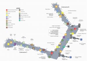 Canada International Airports Map Terminal Maps Palm Beach International Airport