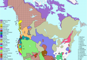Canada Language Map First Nations Wikipedia