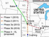 Canada Line Stations Map Keystone Pipeline Wikipedia
