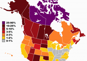 Canada Map by Population Indigenous Peoples In Canada Wikipedia