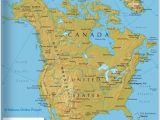 Canada Map Lakes and Rivers the Map Shows the States Of north America Canada Usa and